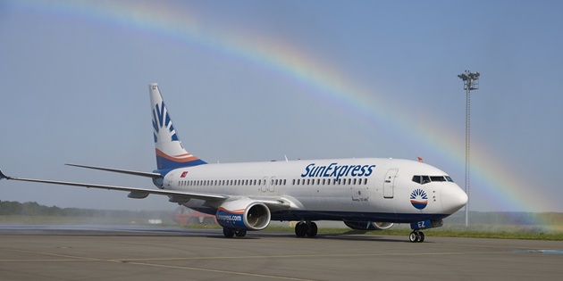 SunExpress, Bursa’dan Almanya’ya Karşılıklı Direkt Seferlerine Başlıyor